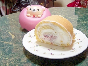 いちじくのロールケーキ レシピ 作り方 By すいかサマ 楽天レシピ