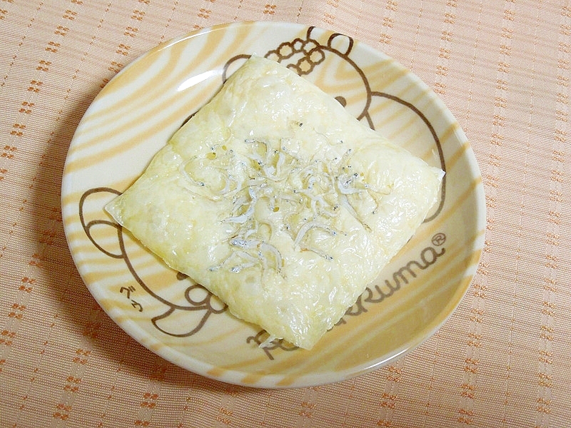 レンジDe簡単☆チーズせんべい