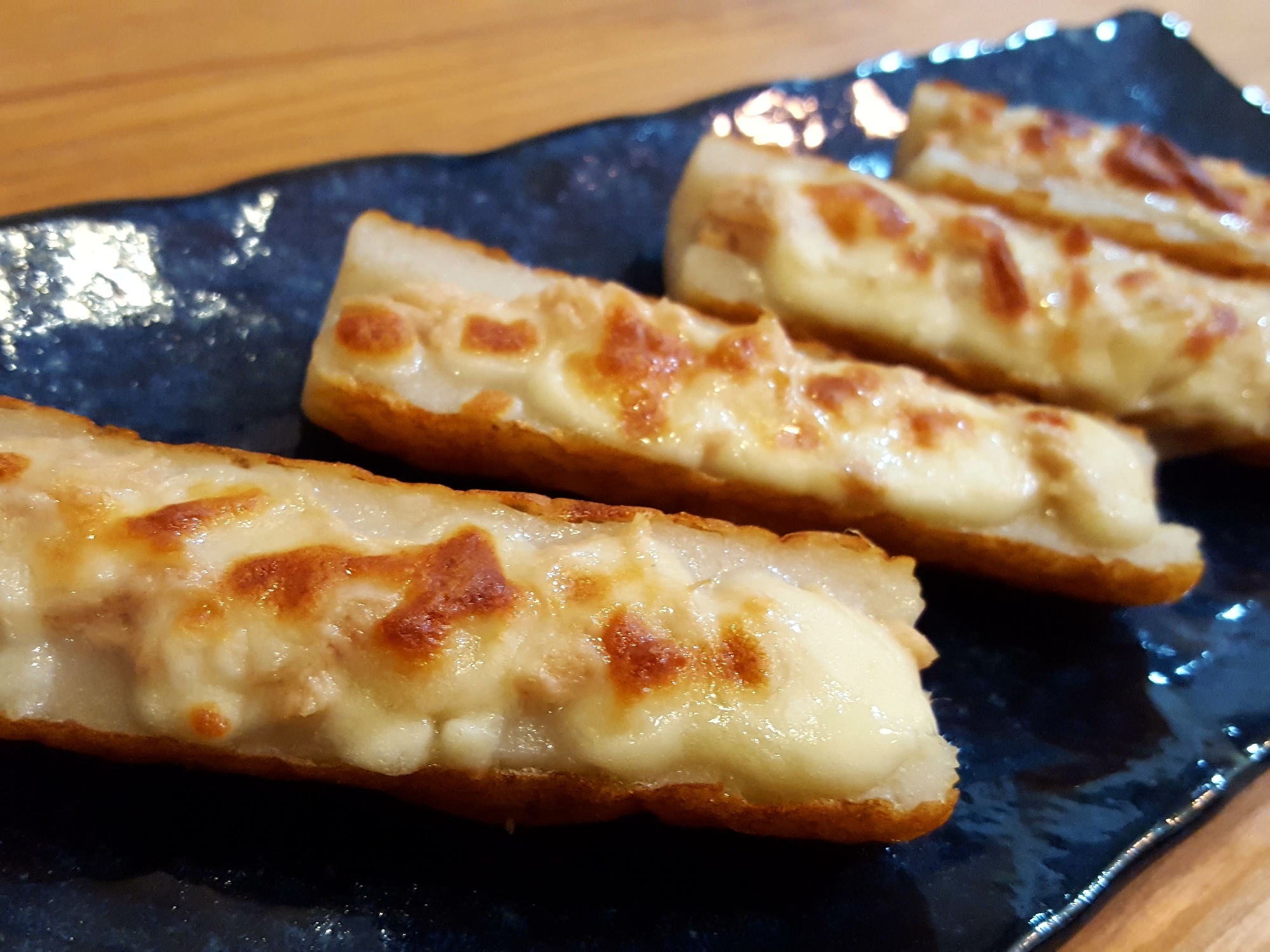 ちくわの和風ツナマヨチーズ焼き