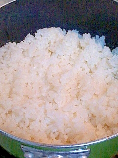 鍋で炊く 白ごはん
