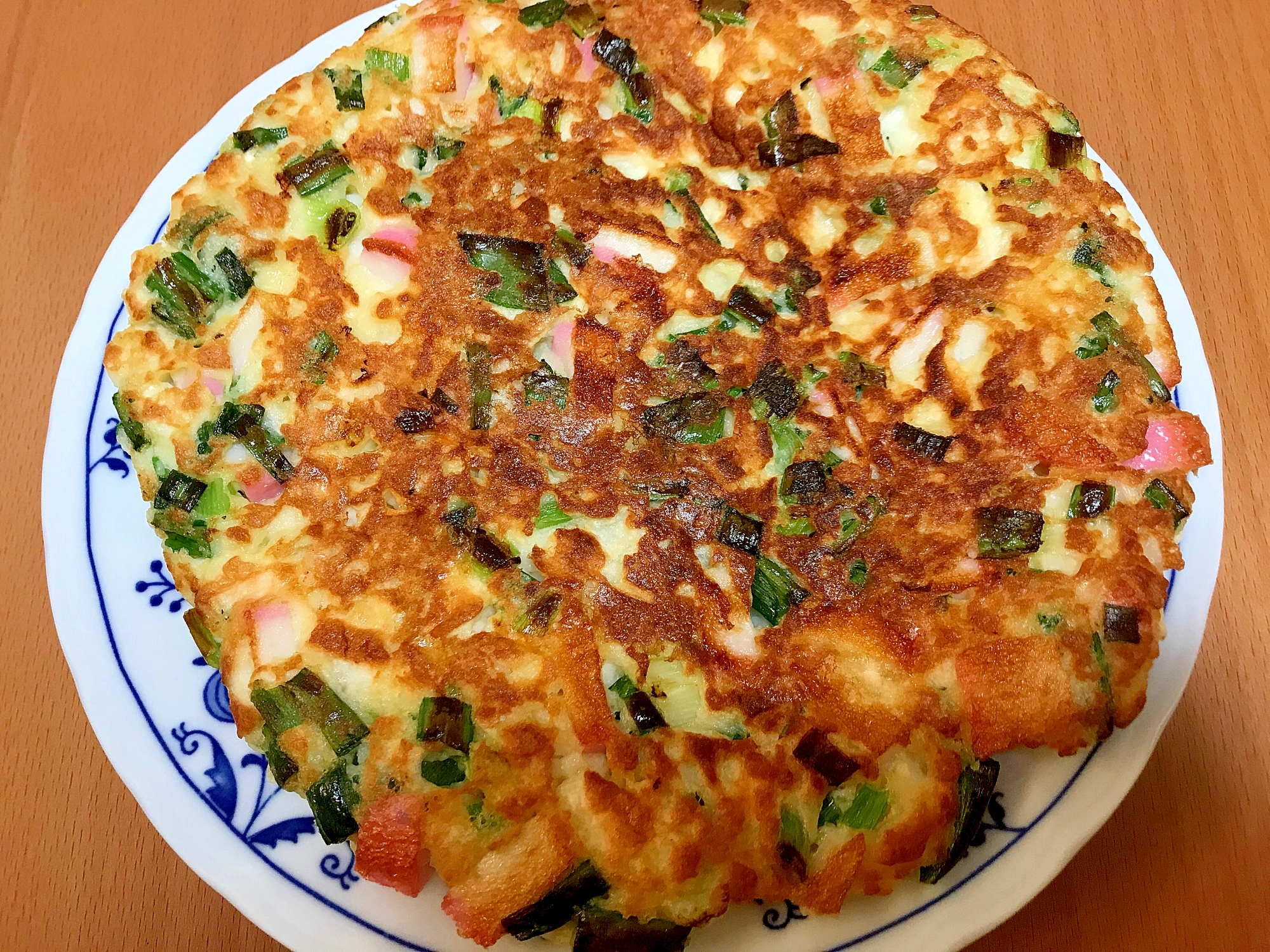 小麦粉を使わない！すり身お好み焼き！