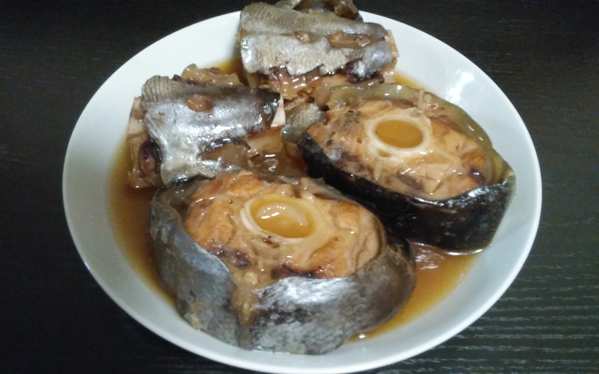 美味♪まぐろ尾肉の煮物