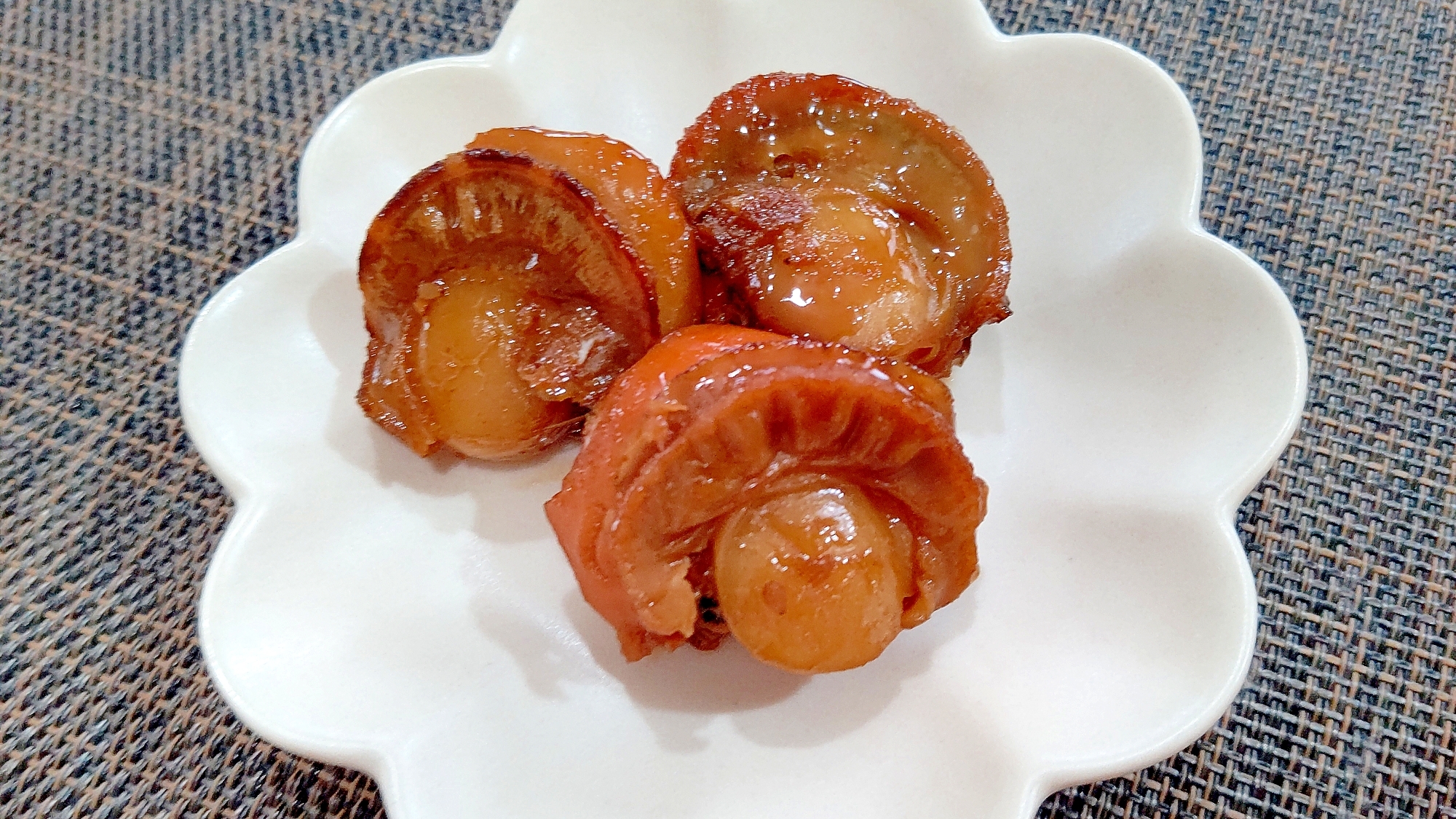 お弁当に!ホタテの焼き肉のたれつくだ煮