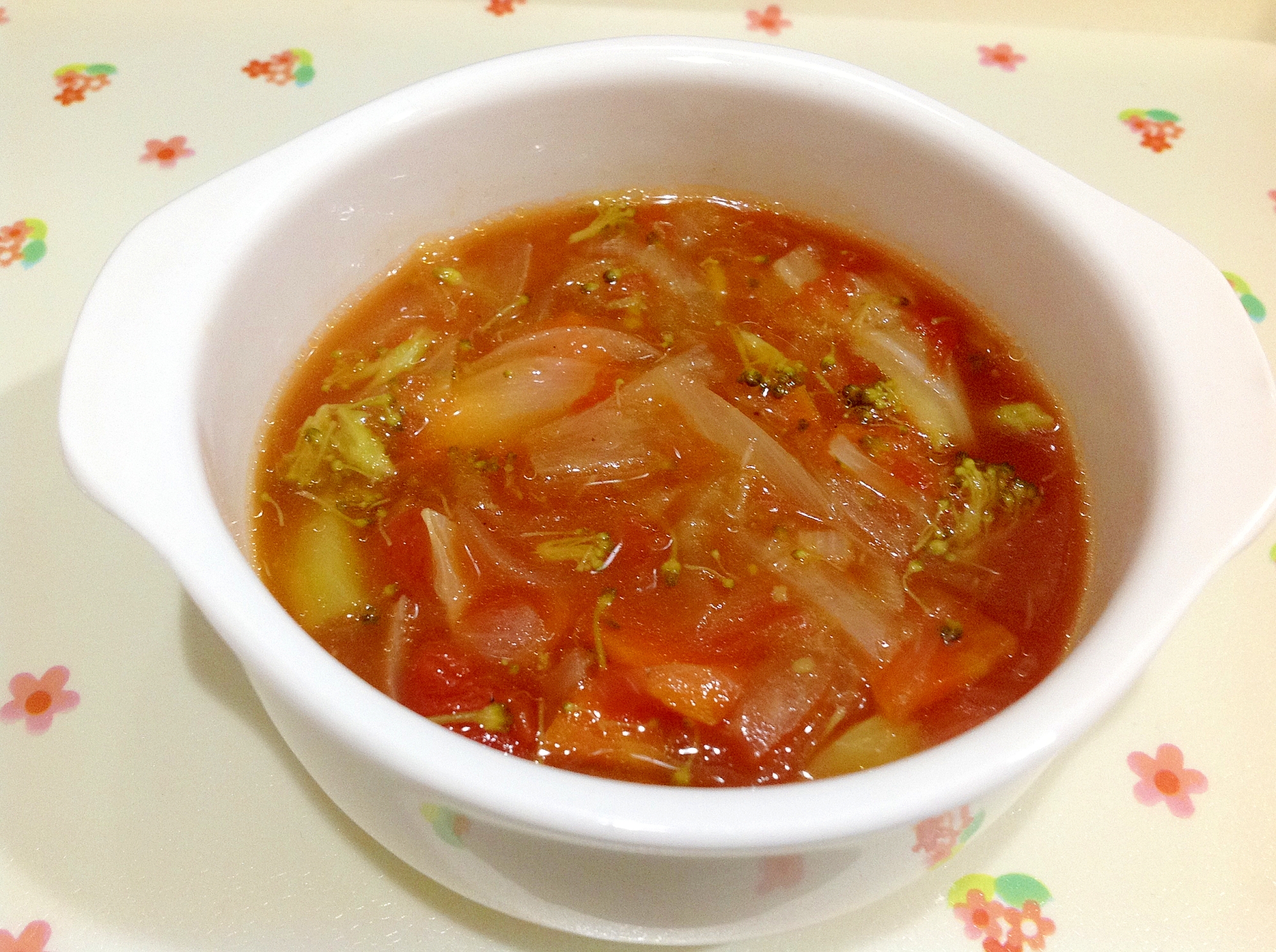 簡単トマトスープ