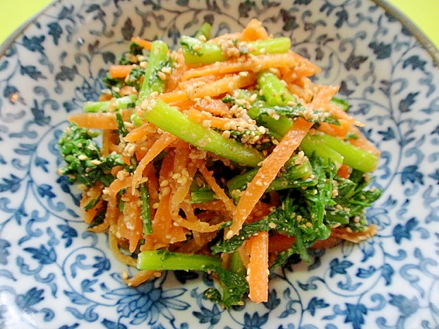 春菊 の 胡麻和え