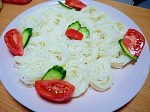 織姫の糸巻き風 七夕そうめん レシピ 作り方 By Annica 楽天レシピ