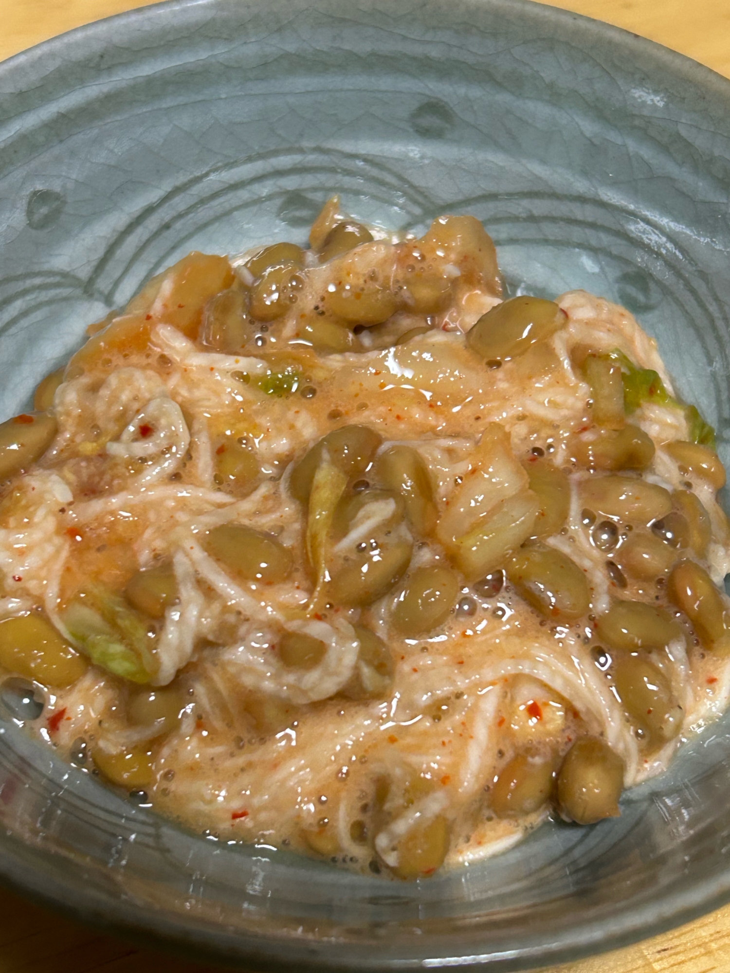 納豆に2つプラス♪