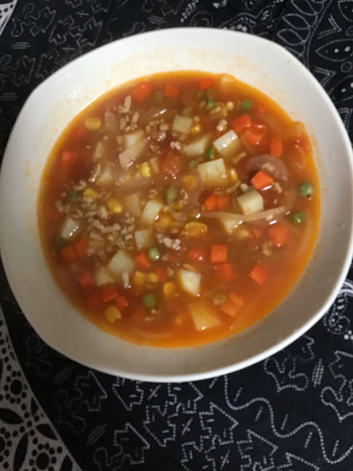 ボリビアスープ(野菜たっぷり)