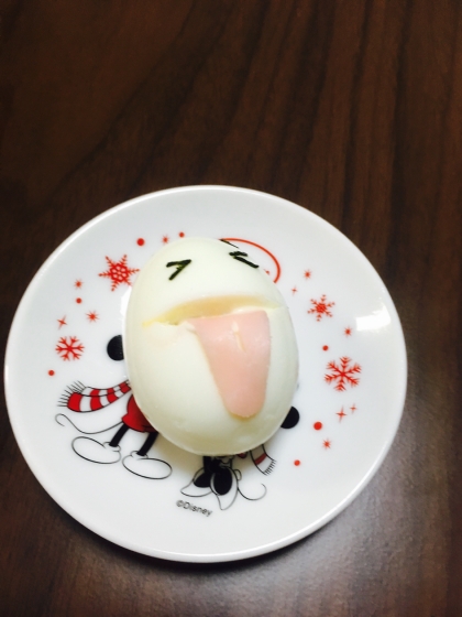 おばけゆで卵☆