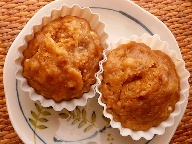 朝食に☆豆腐蒸しパン