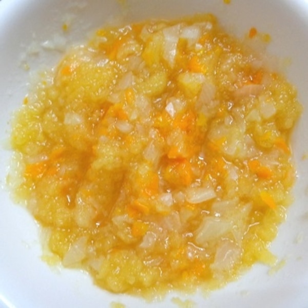 離乳食中期 リンゴとざくざく3種の野菜サラダ レシピ 作り方 By J Mammy 楽天レシピ 離乳食中期 リンゴとざくざく3種の野菜サラダ レシピ 作り方 By J Mammy 楽天レシピ