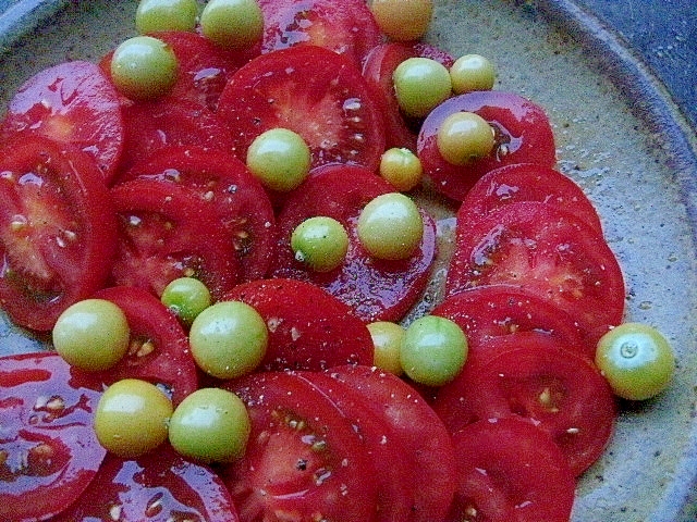 ダブルトマトのサラダ