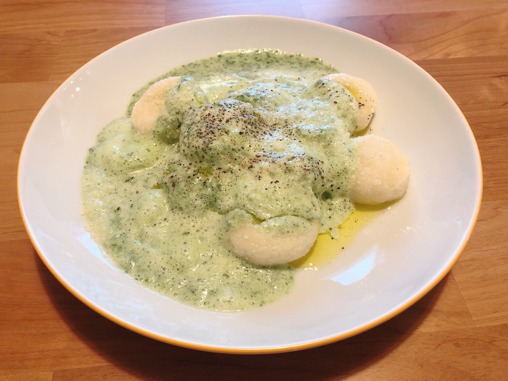 小麦粉アレルギーでも食べられる⭐白玉でニョッキ風