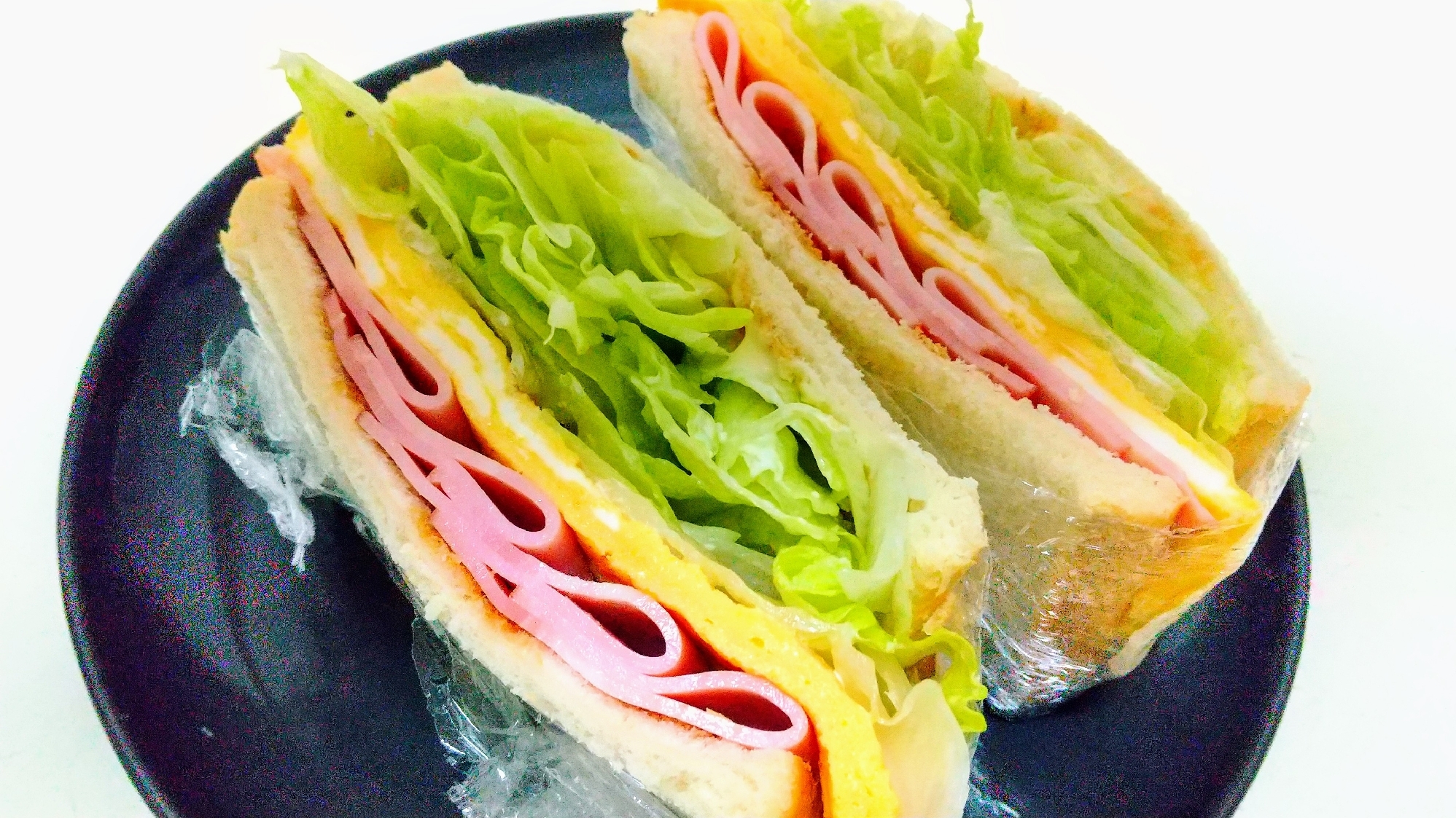ハムたまごレタスサンド