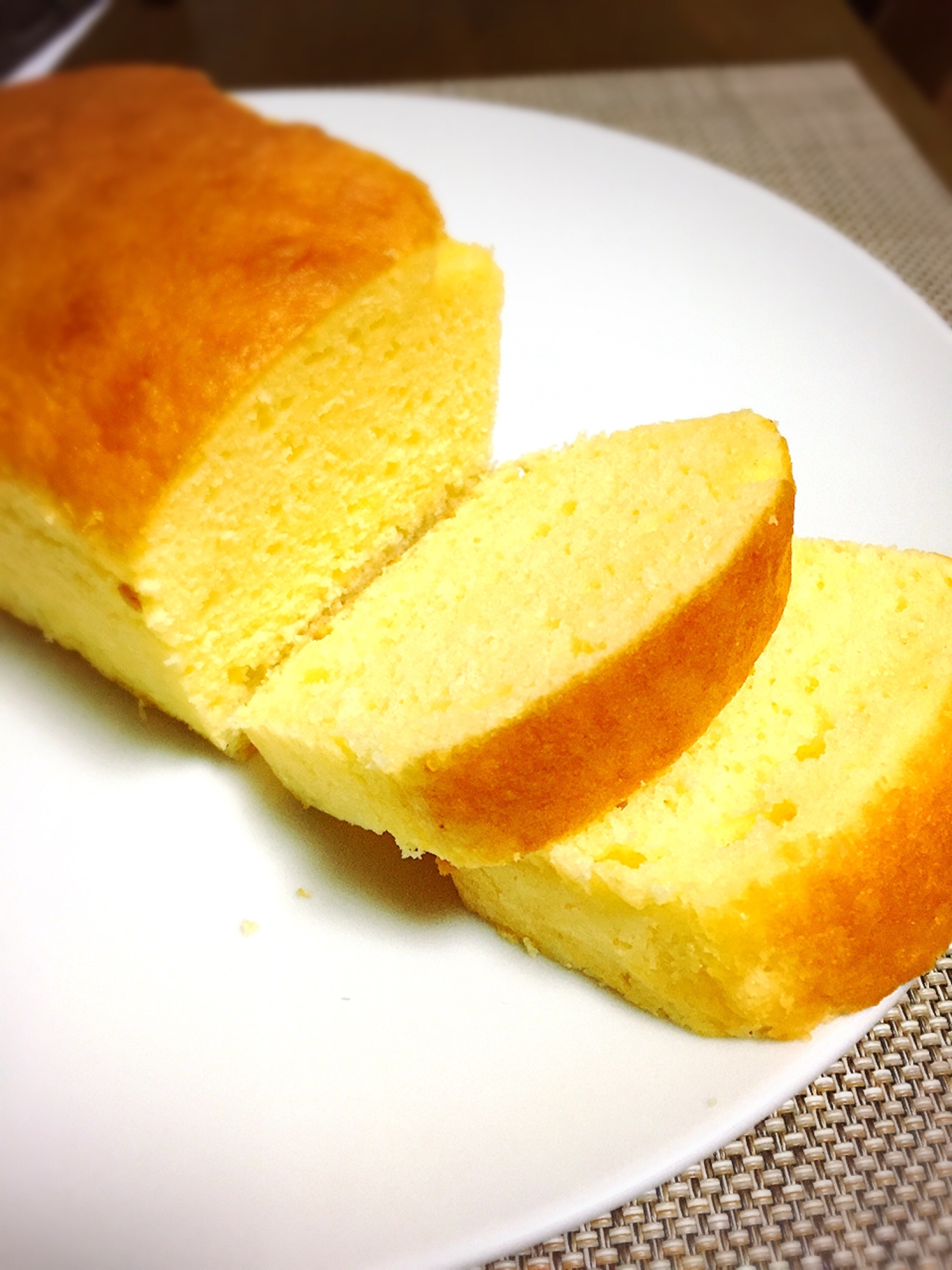 バター少なめ♫しっとり美味しい上品パウンドケーキ