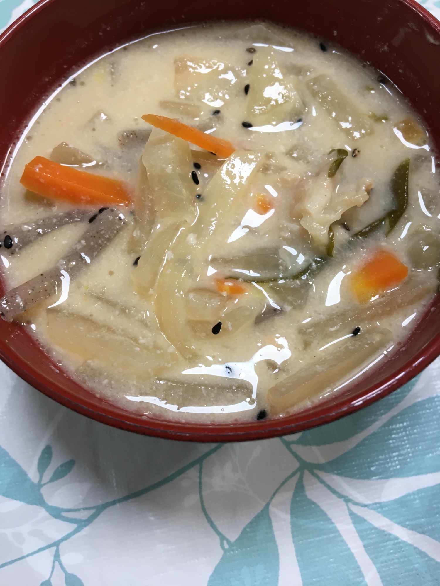 黒ごま入り 具沢山な野菜の粕汁 レシピ 作り方 By Xmickyx 楽天レシピ 黒ごま入り 具沢山な野菜の粕汁 レシピ 作り方 By Xmickyx 楽天レシピ