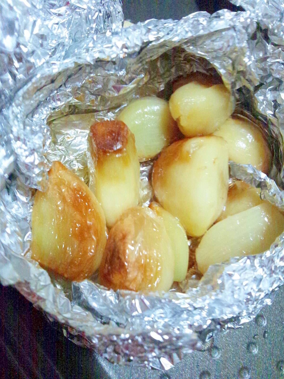 にんにくのレンジ蒸しおつまみ レシピ 作り方 By けいちゃん088 楽天レシピ