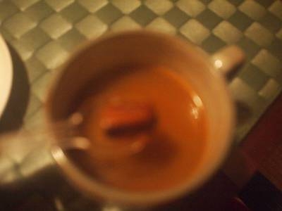 風味良く❤小豆茶とエスプレッソの変わりショコラッテ