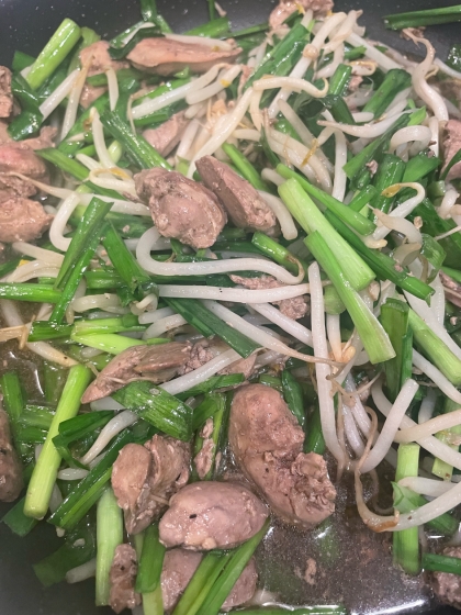 鶏レバーで作る★レバニラ炒め