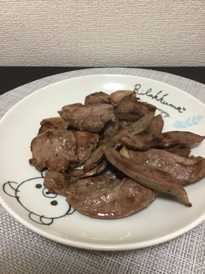 豚タンの塩コショウ焼き☆