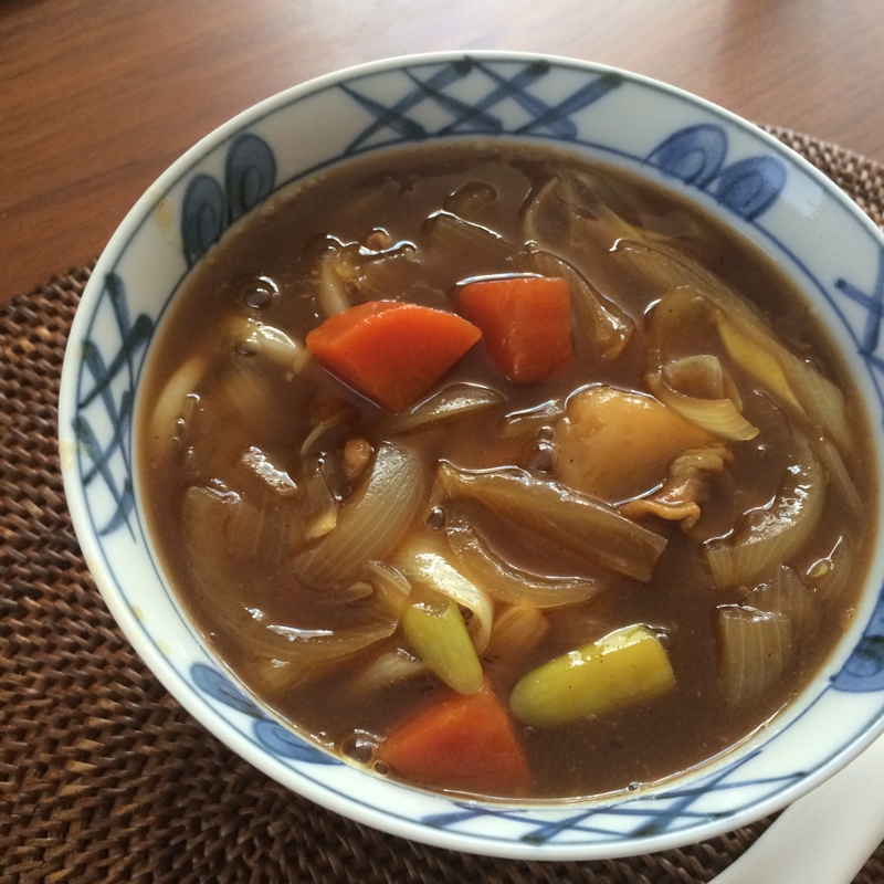 簡単☆カレーうどん