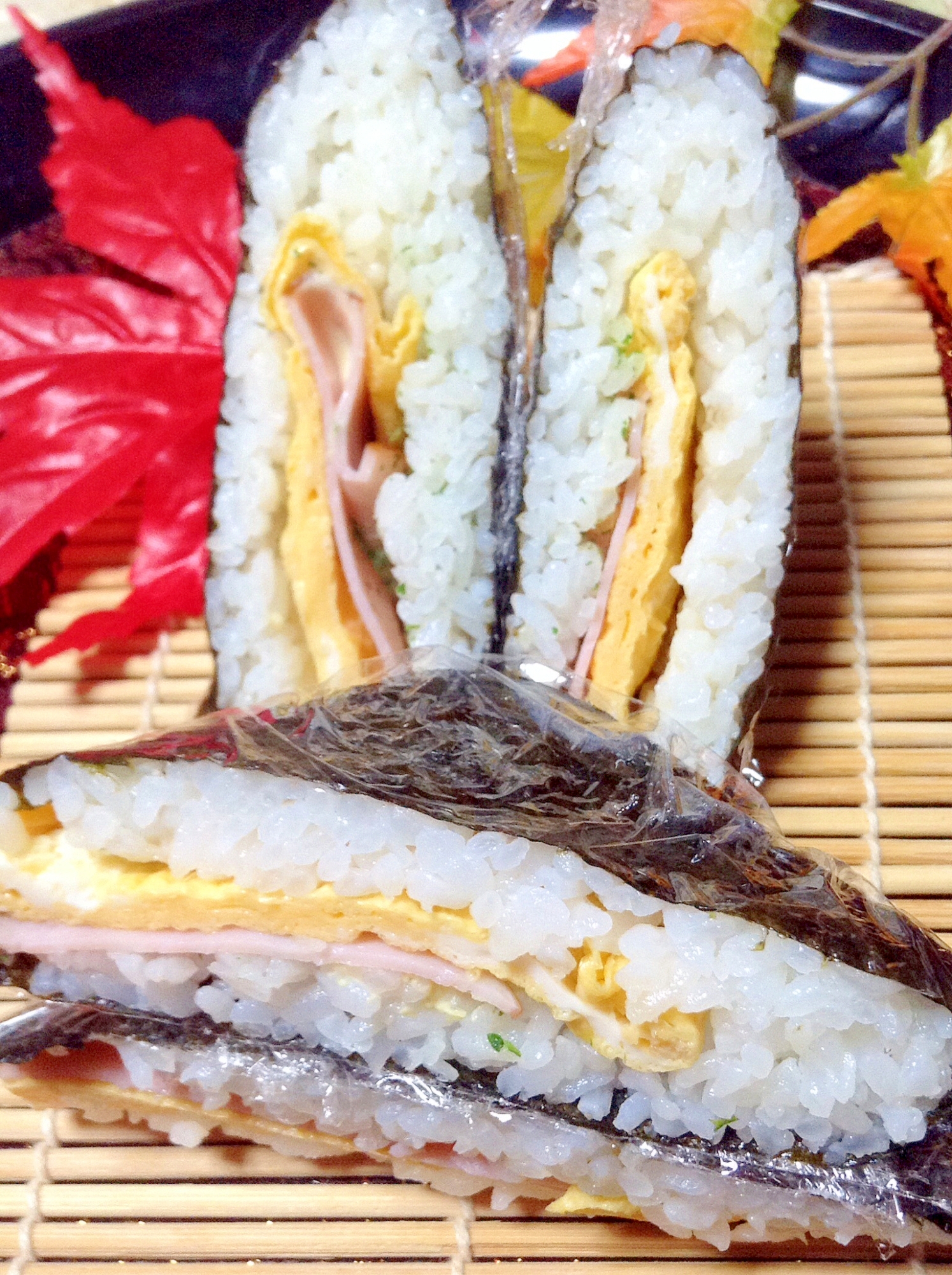 卵とハムのおにぎりサンド レシピ 作り方 By やなママ 楽天レシピ 卵とハムのおにぎりサンド レシピ 作り方 By やなママ 楽天レシピ