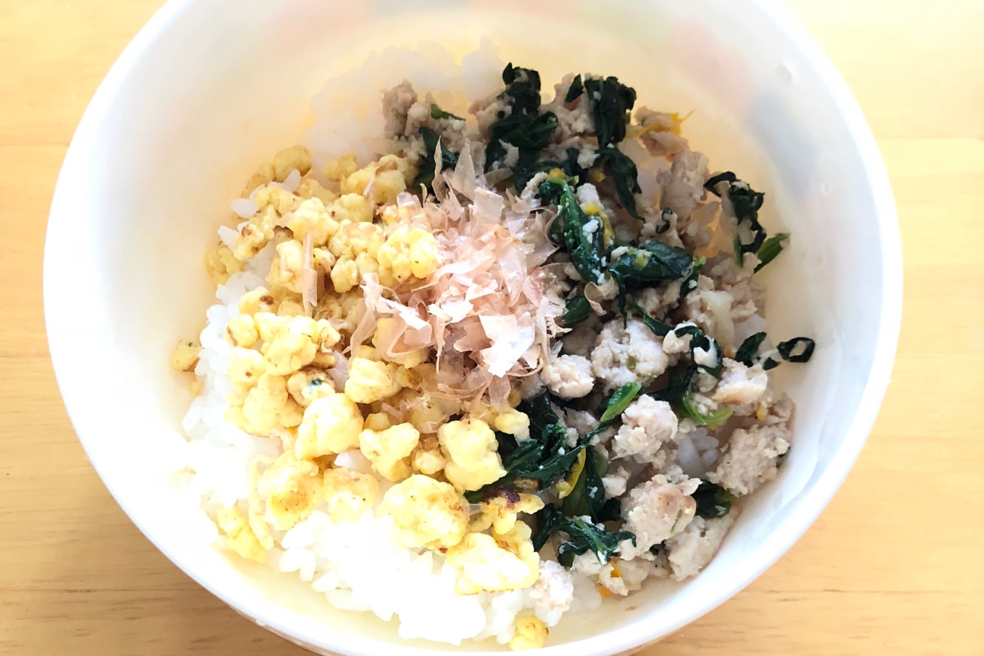 幼児食 ほうれん草入り鶏そぼろと炒り卵のご飯 レシピ 作り方 By Yukamama 楽天レシピ 幼児食 ほうれん草入り鶏そぼろと炒り卵のご飯 レシピ 作り方 By Yukamama 楽天レシピ