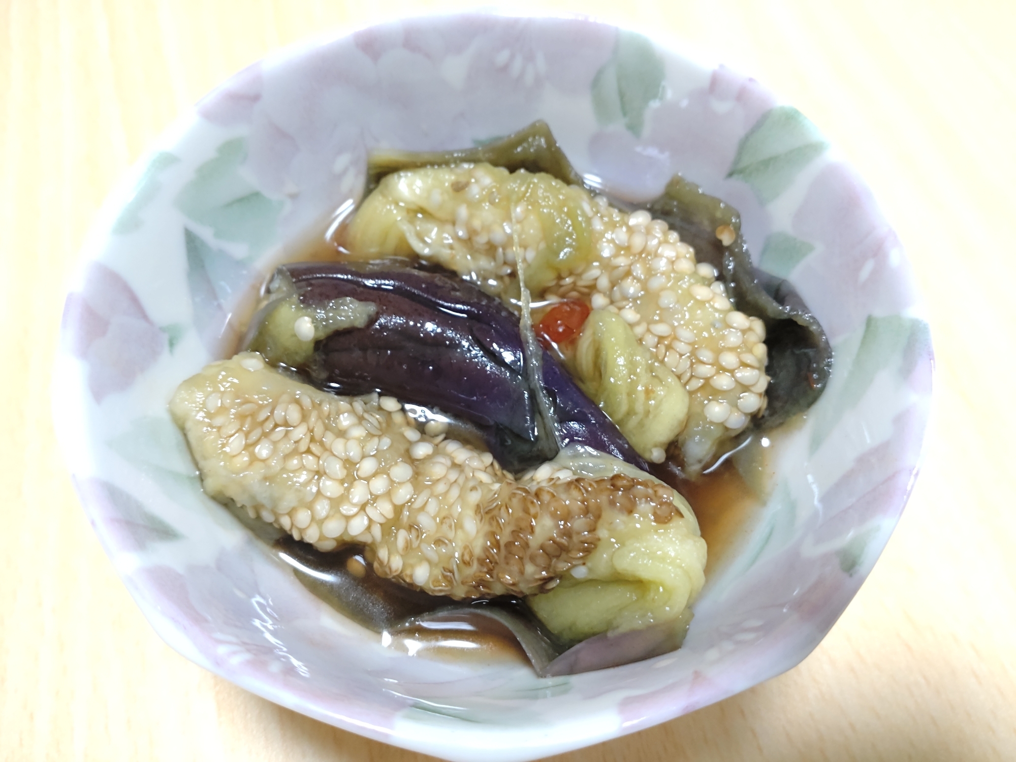 簡単☆レンジでナスの煮浸し