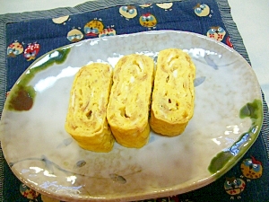 手作りコンビーフは立派な調味料☆コンビーフ玉子焼き