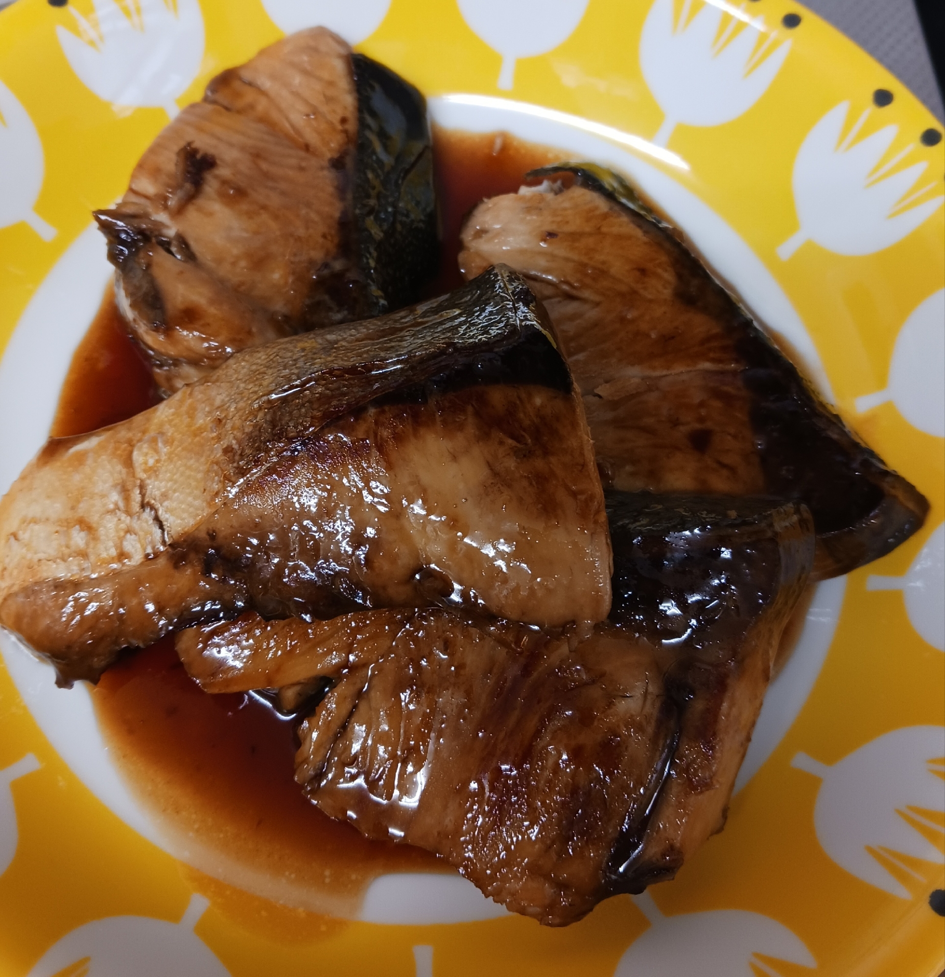 ぶりの照り焼き