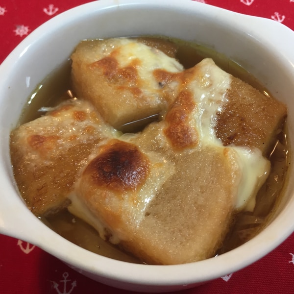 簡単オシャレ 食パンでオニオングラタンスープ レシピ 作り方 By K A N A 楽天レシピ 簡単オシャレ 食パンでオニオングラタンスープ レシピ 作り方 By K A N A 楽天レシピ