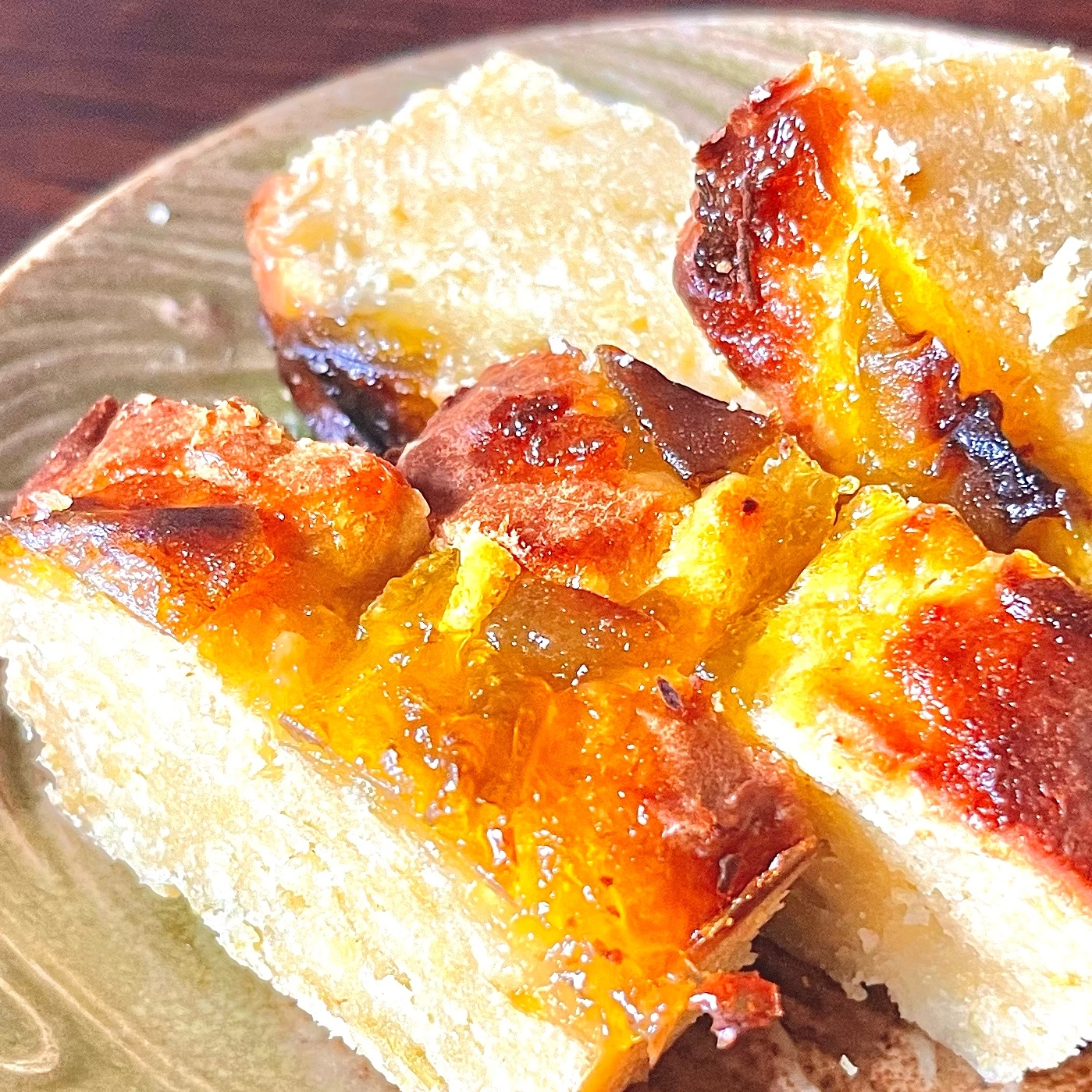 お好み焼き粉で! 梅ジャムのケーキ