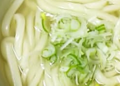 うどん みりんで甘味プラス♩