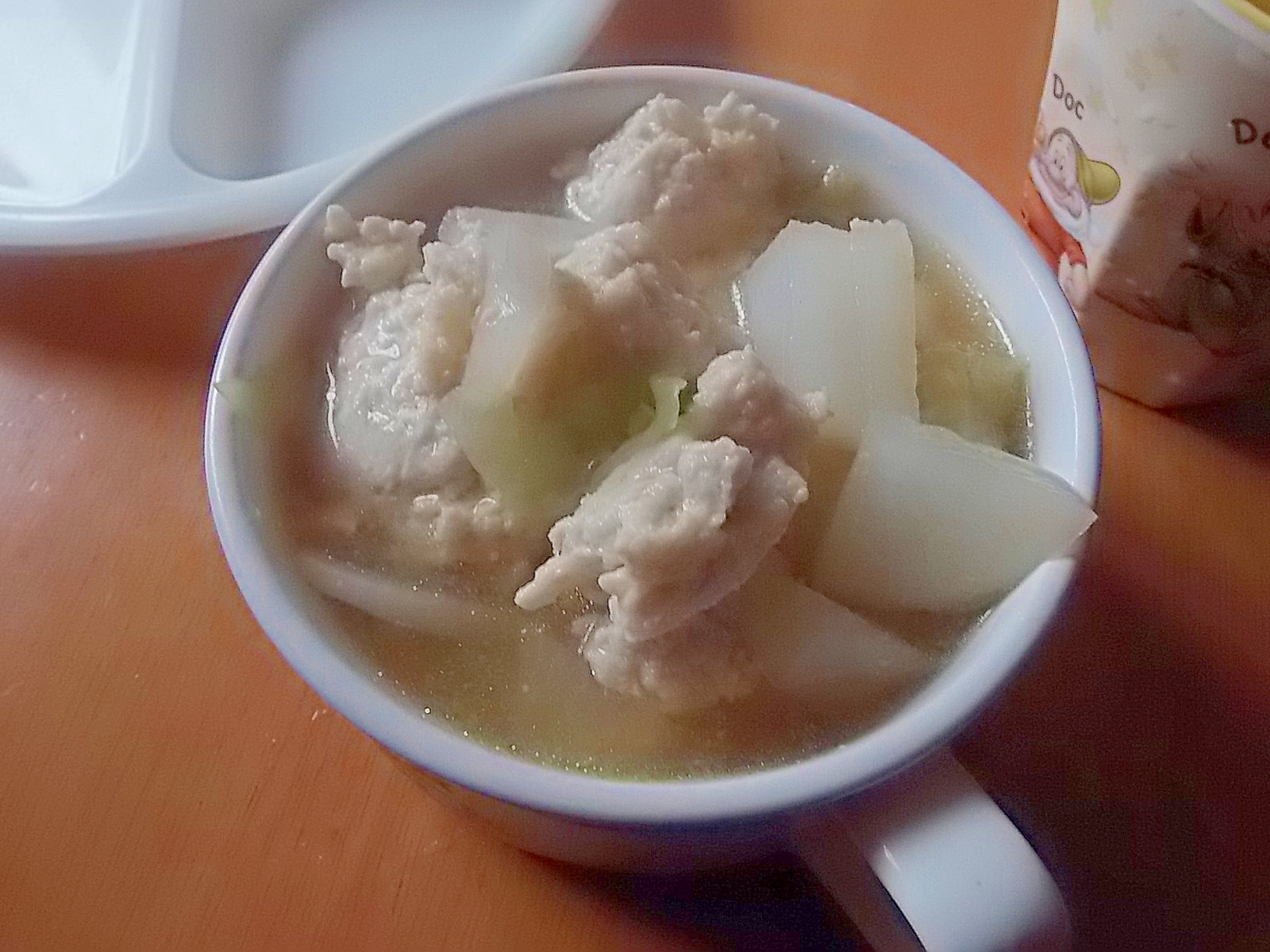鶏つくねのスープ煮