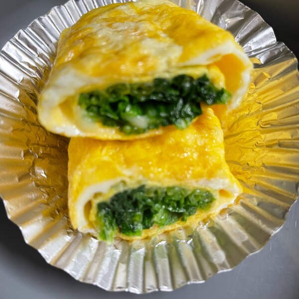 お弁当 ほうれん草とチーズin卵焼き レシピ 作り方 By えみちゃん 楽天レシピ お弁当 ほうれん草とチーズin卵焼き レシピ 作り方 By えみちゃん 楽天レシピ