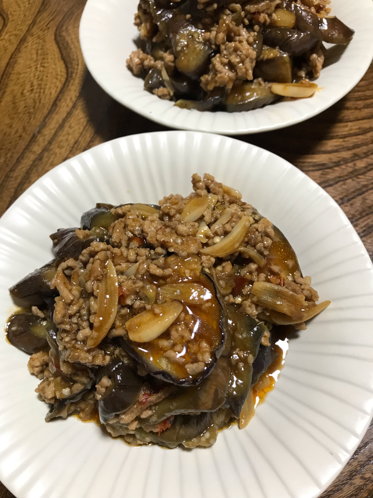 焼肉のタレで簡単麻婆茄子