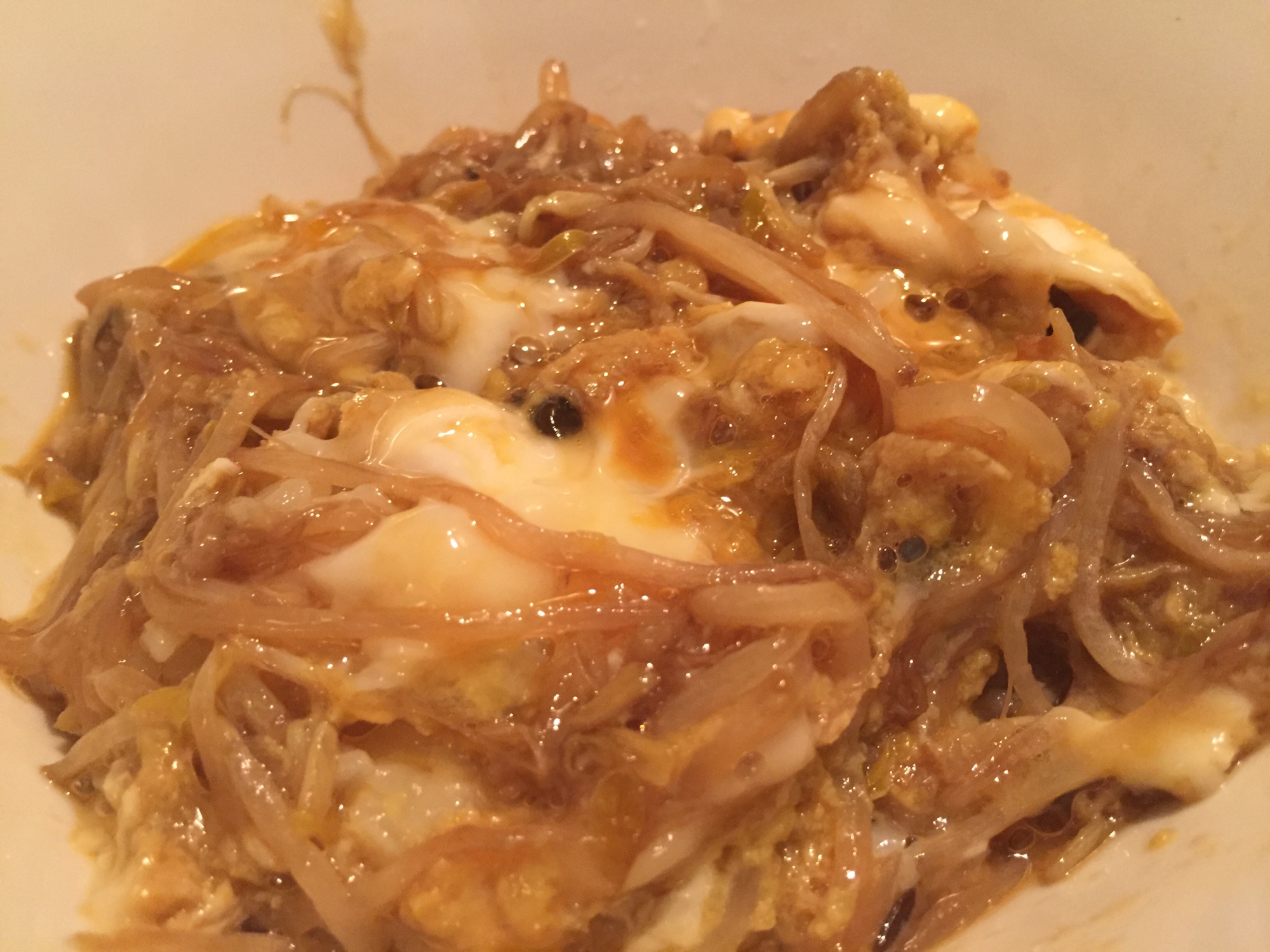 シャキシャキ もやし卵丼 レシピ 作り方 By 犬ノ亮 楽天レシピ