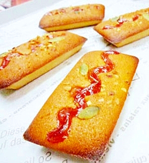 木苺のフィナンシェ レシピ 作り方 By 楽天出店店舗 パンとお菓子材料のマルコ 楽天レシピ