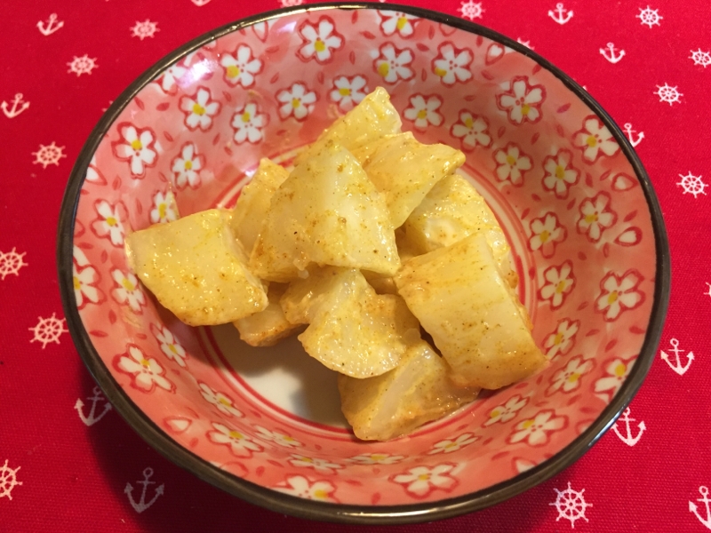 電子レンジで簡単 じゃがいものカレーマヨ和え レシピ 作り方 By K A N A 楽天レシピ