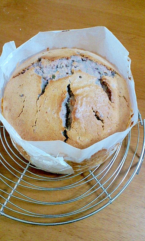 紫芋のバターケーキ♪