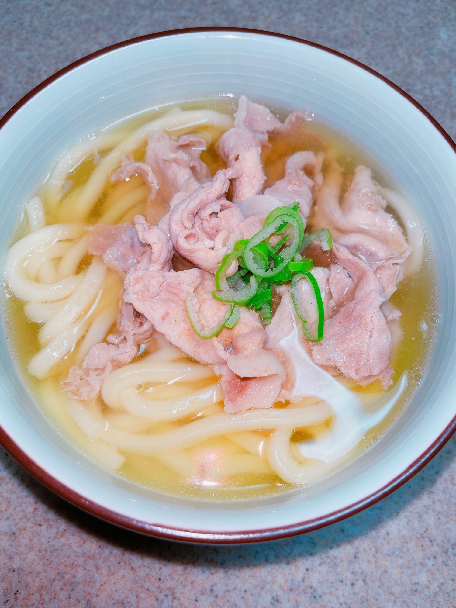 5分もかからない！我が家の肉うどん