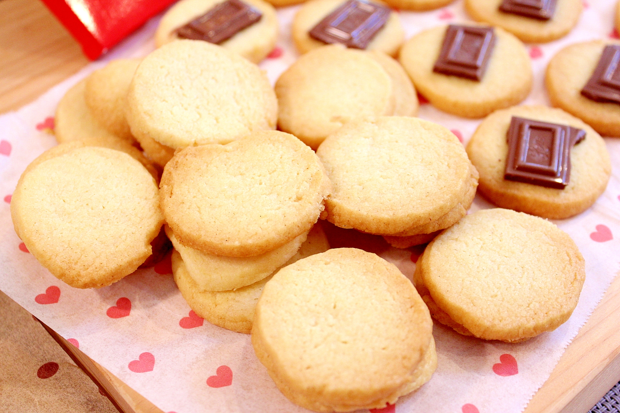 ホットケーキミックスで塩レモンクッキー