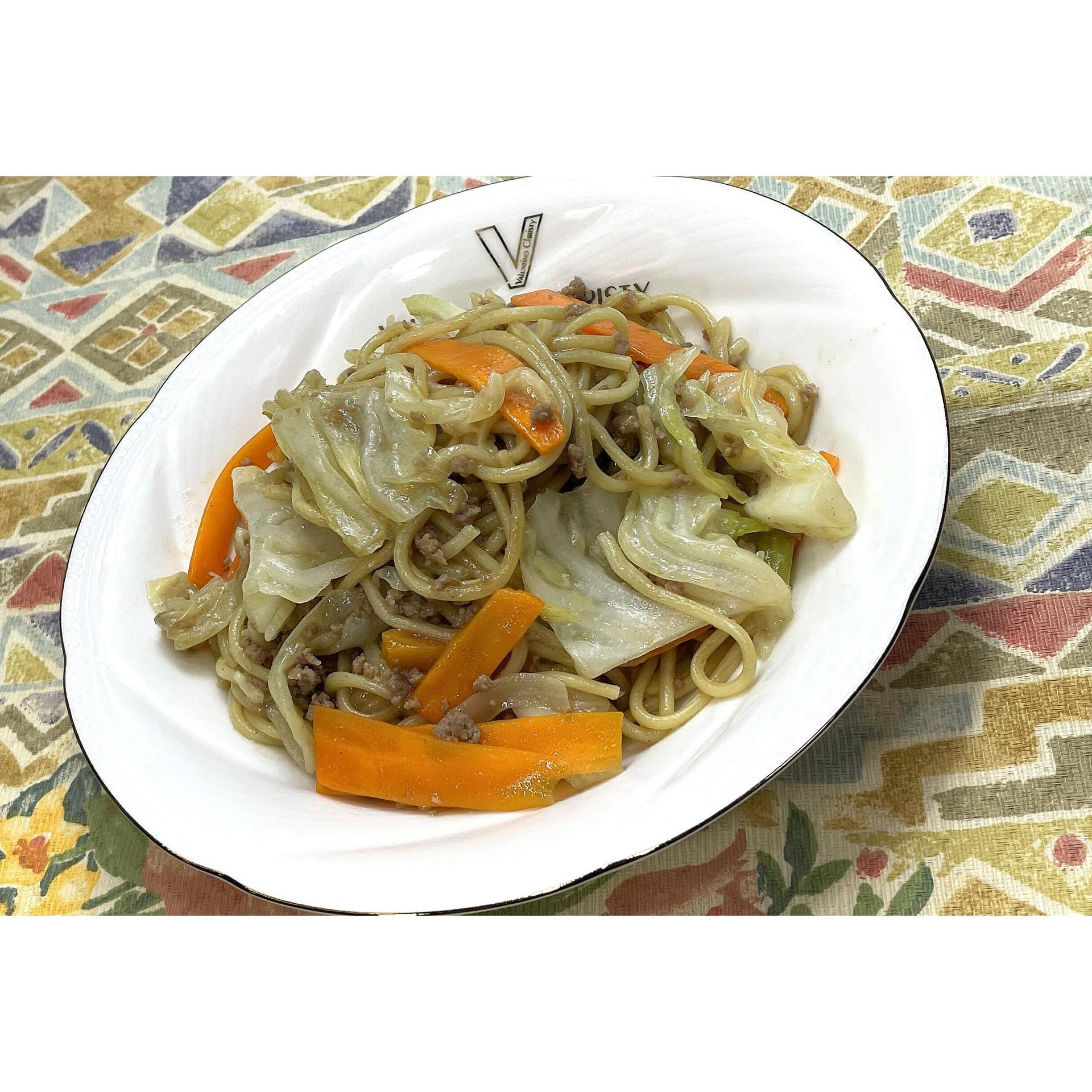 ミートカレーめん★動画あり★