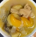 夏野菜のグリーンカレー