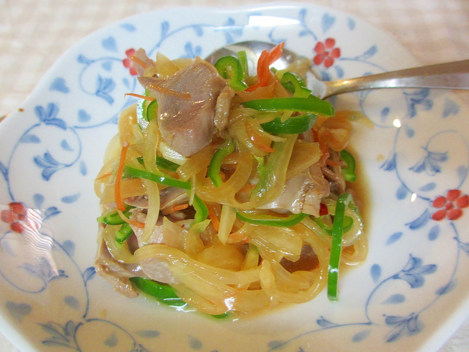 砂肝と玉ねぎの酢醤油漬け