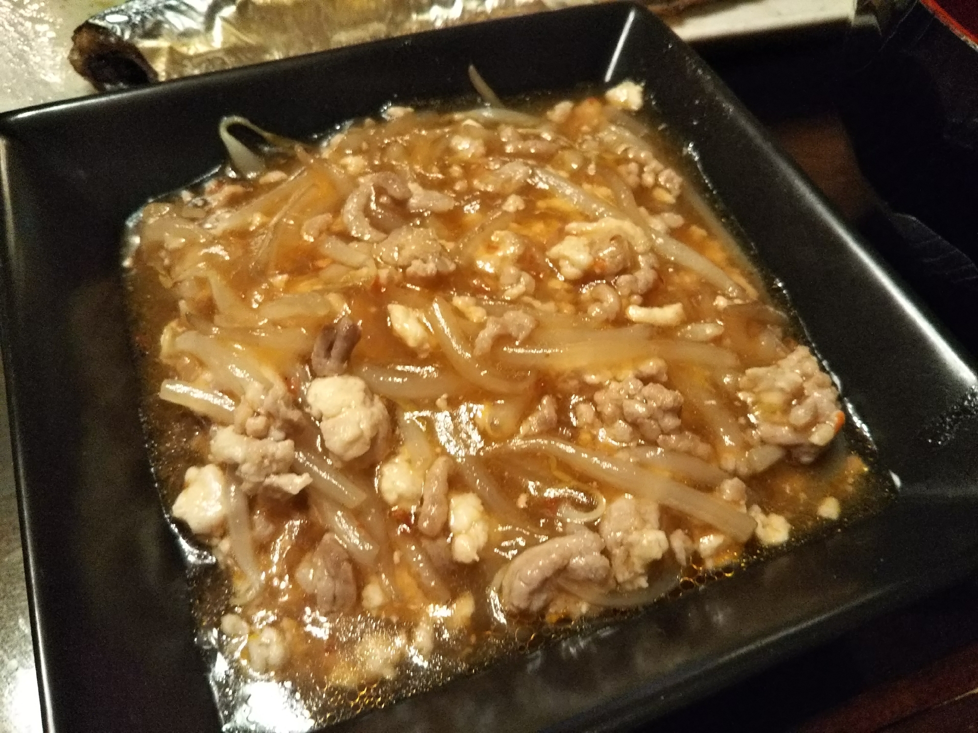 節約 麻婆もやし