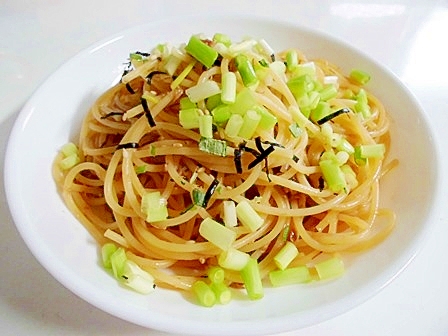 さば缶とパスタソースで　☆　さば味噌スパゲティ