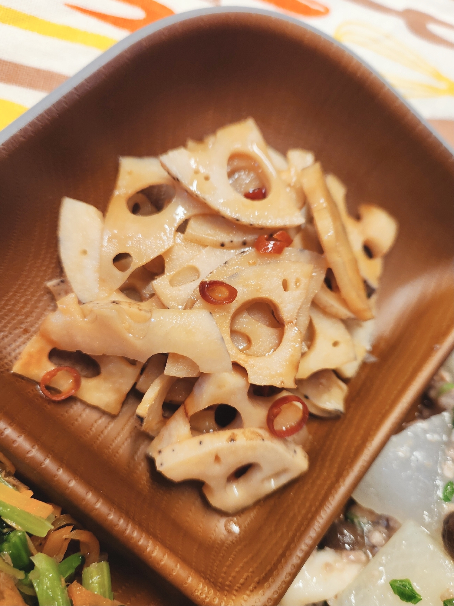 【おつまみ】れんこんのメンマ風