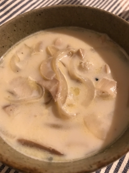 牛乳、チーズ、味噌の組み合わせ、とっても美味しいですね。
また作りたいと思います。
有難うございました。