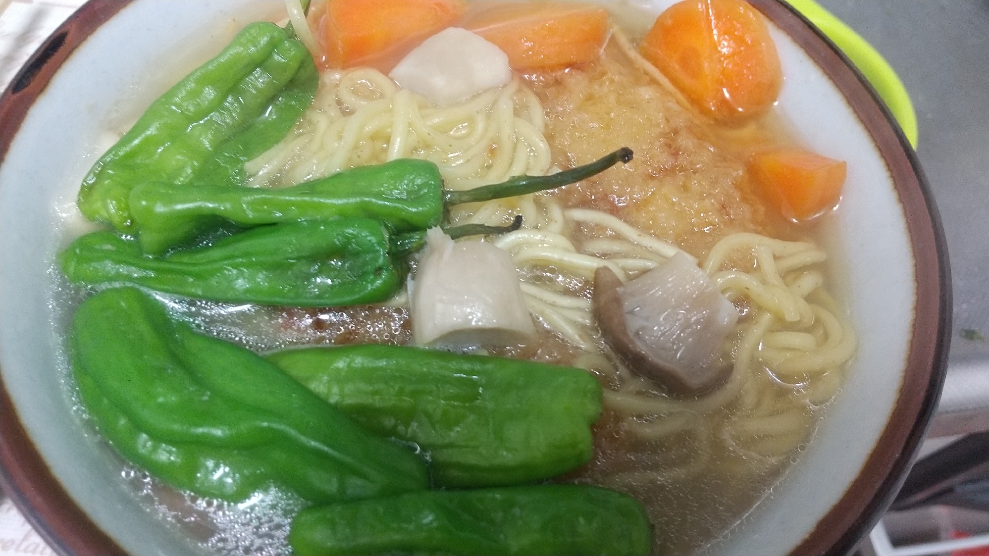 ししとうラーメン